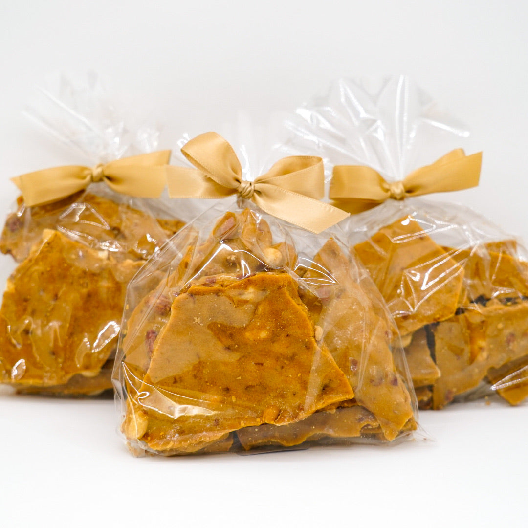 Fresh Cooked Peanut Brittle