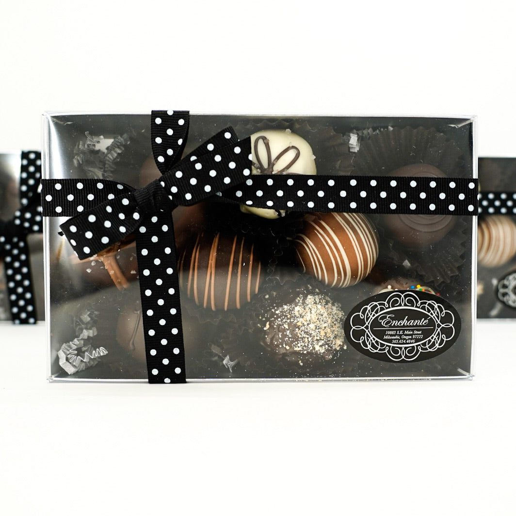 9 Pc. Boxed Chocolate Truffles