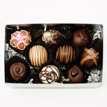 Load image into Gallery viewer, 9 Piece Box of Hand dipped Chocolate Truffles
