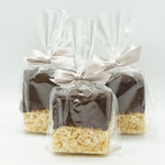 Load image into Gallery viewer, Hand Dipped Caramel Crispy Treats.

